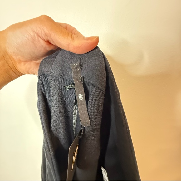 New Jarbo Cotton Lycra Wide Leg Black Pants size XL - Picture 10 of 12